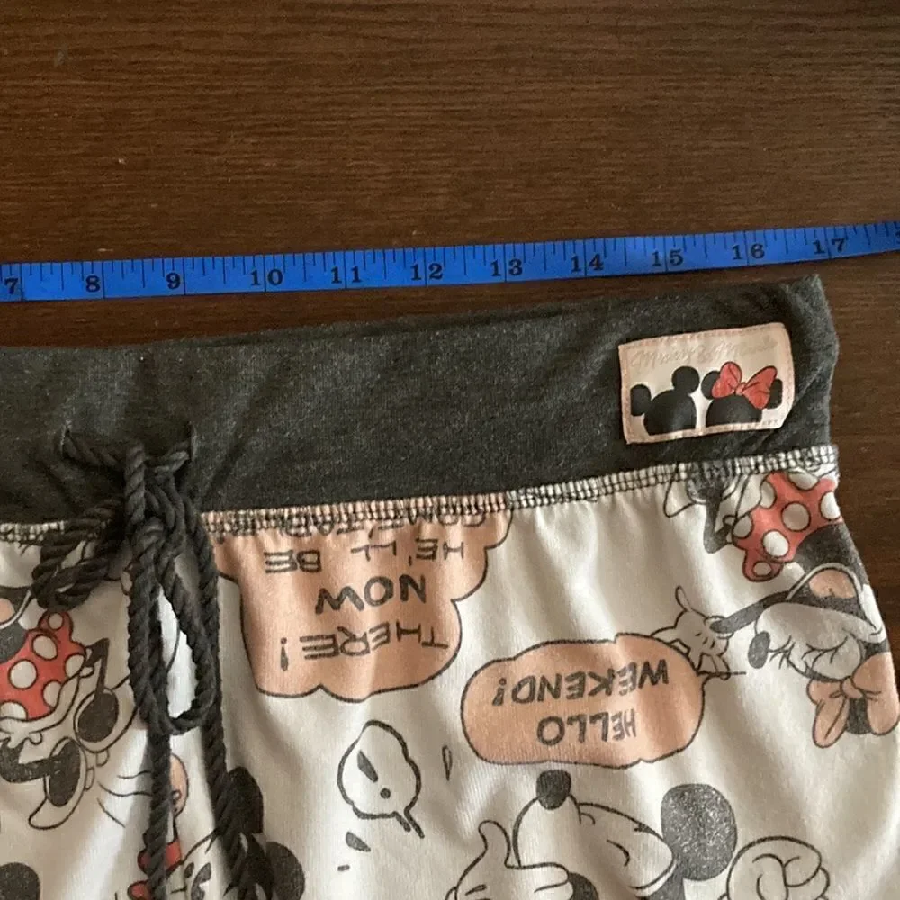 Disney PJ Shorts Woman’s Size L - Picture 4 of 7